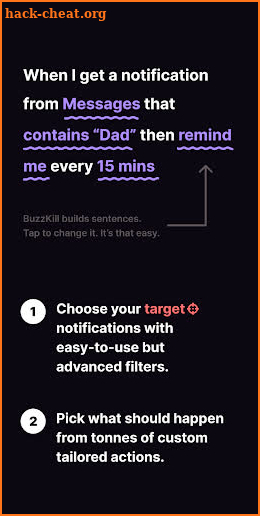 BuzzKill - Notification Superpowers screenshot
