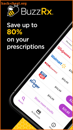 BuzzRx: Prescription Drug Discounts & Rx Coupons screenshot