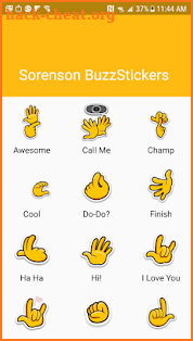 BuzzStickers screenshot