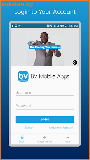 BV Mobile Apps screenshot