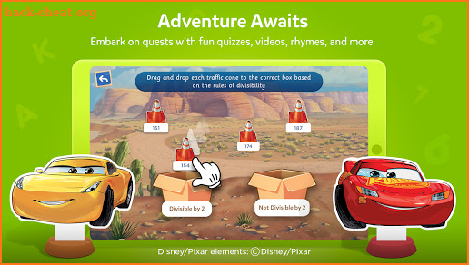 BYJU’S Learning App featuring Disney screenshot