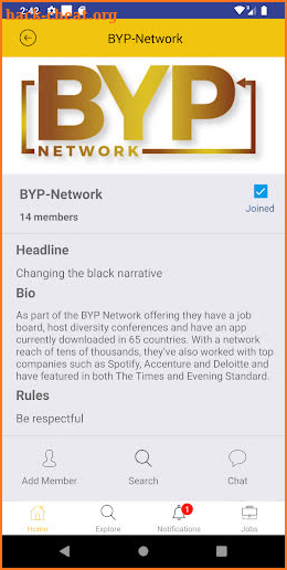 BYP Network screenshot