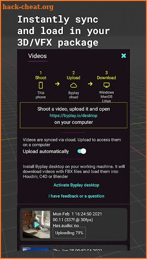 Byplay Camera screenshot