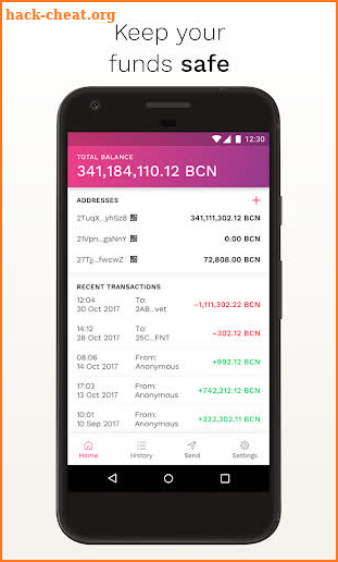 Bytecoin Wallet by B-Wallet screenshot