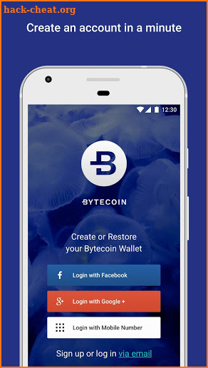 Bytecoin Wallet by Freewallet screenshot