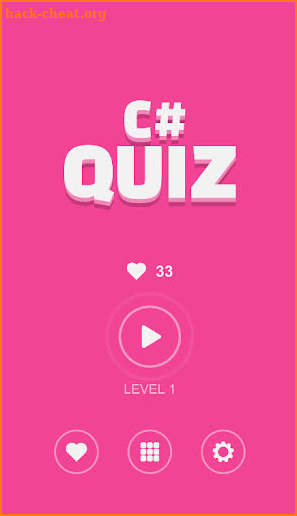 C# Quiz Game screenshot