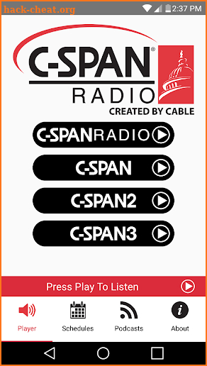 C-SPAN Radio screenshot