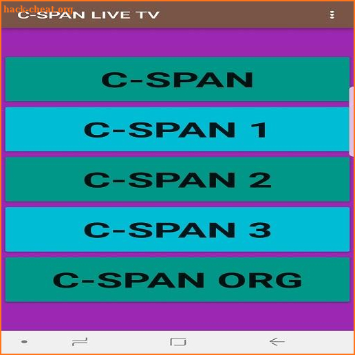 C-SPAN TV NETWORK LIVE screenshot