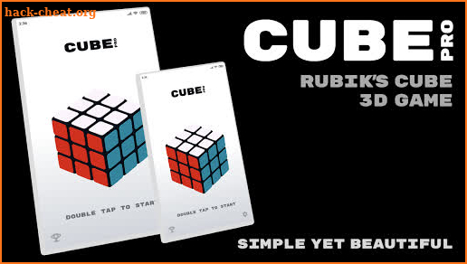 C U B E × PRO — Rubiks cube 3d game screenshot