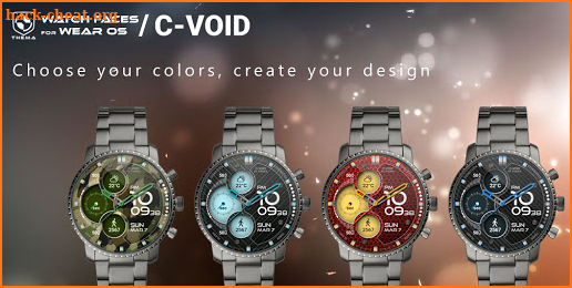 C-Void Watch Face screenshot