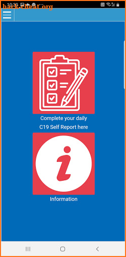 C19 Self Report - Chile screenshot