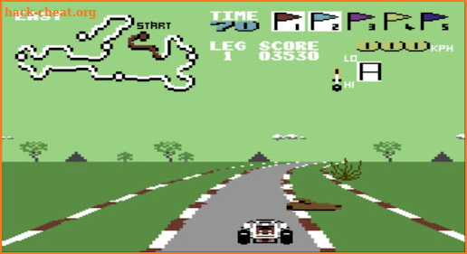 C64 Buggy Boy screenshot
