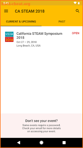 CA STEAM 2018 screenshot