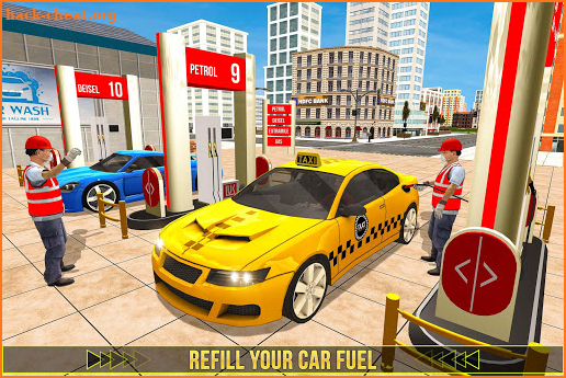 Cab Driving City Driver: Taxi Games New 2018 screenshot