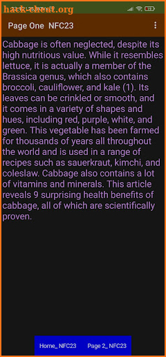 Cabbage CKSJS1 screenshot