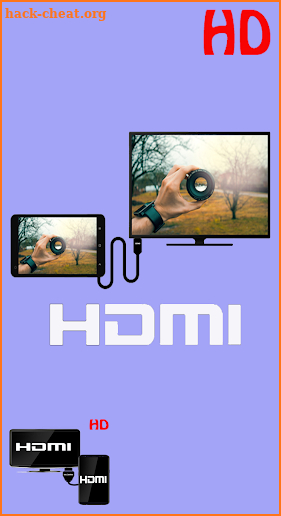 Cable HDMI connector to tv for android screenshot