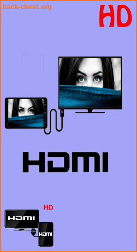 Cable HDMI connector to tv for android screenshot