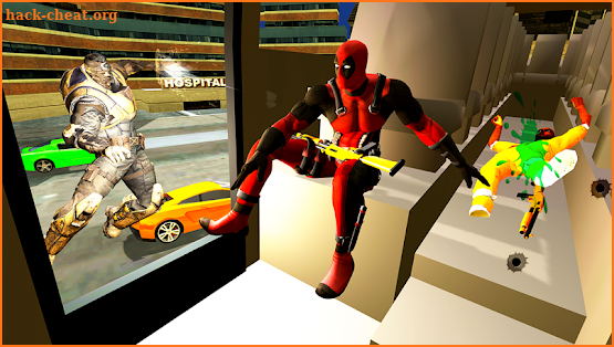 Cable Time hero vs Dual Sword Superhero Combat screenshot