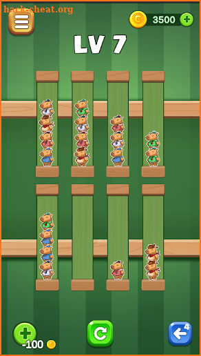 Cabybara Sort screenshot