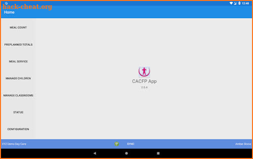 CACFP App 2.0 screenshot