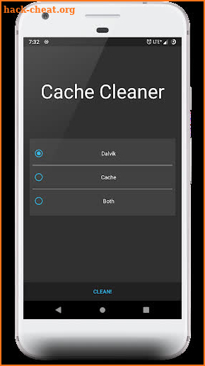 Cache Cleaner (ROOT) screenshot