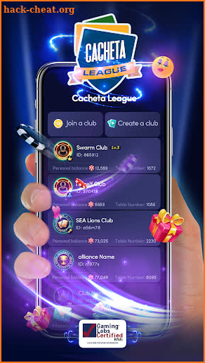 Cacheta League screenshot