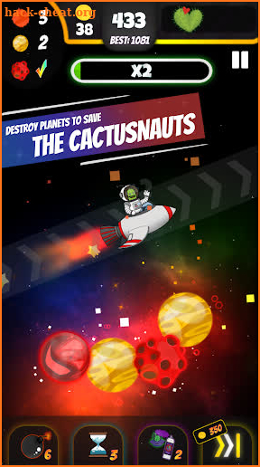 Cactus in Space screenshot