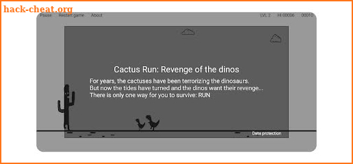 Cactus Run: The Dinos' revenge screenshot