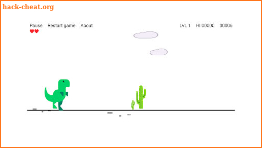 Cactus vs Dino screenshot