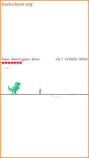 Cactus vs. Dino: 3D screenshot