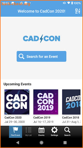 CadCon screenshot