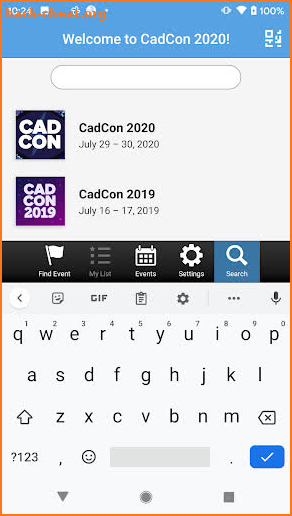 CadCon screenshot