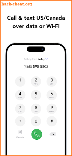 Caddy - Second Phone Number screenshot