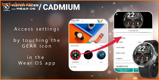 Cadmium Watch Face screenshot