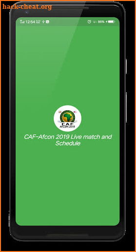 CAF-Afcon 2019 Live Match and Schedule screenshot