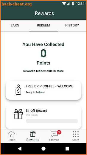 Cafe 1948 Rewards screenshot