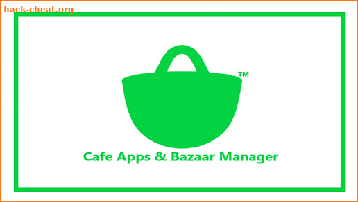 Cafe Apps & Bazaar Manager screenshot