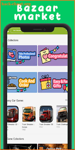 Cafe Bazaar, - Market Clue screenshot