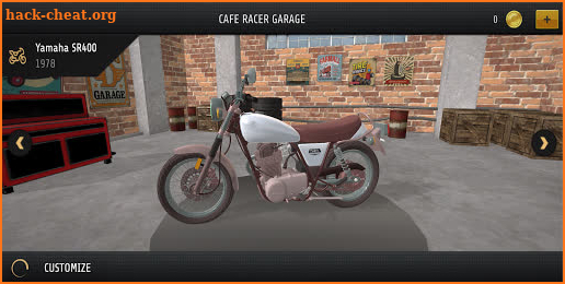 Cafe Racer Garage screenshot