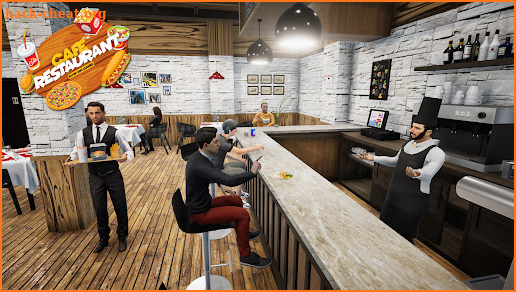 Cafe Restaurant Sim Food Games screenshot