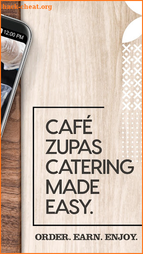 Café Zupas Catering screenshot
