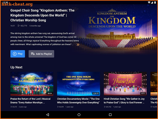 CAG TV – Free Christian Gospel Channel screenshot