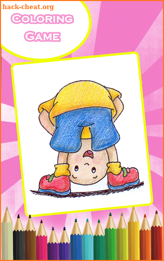 Caillou Coloring Pages screenshot