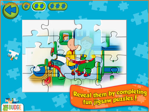 Caillou House of Puzzles screenshot