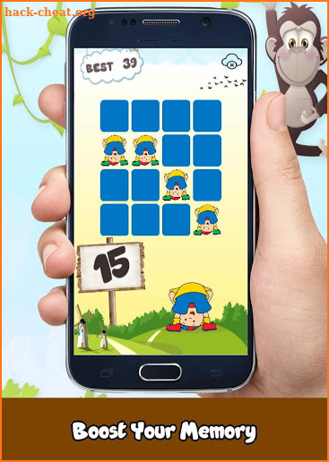 Caillou Memory Game for Kids screenshot