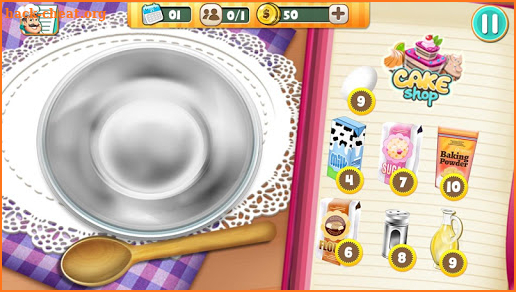 Cake Factory Game screenshot