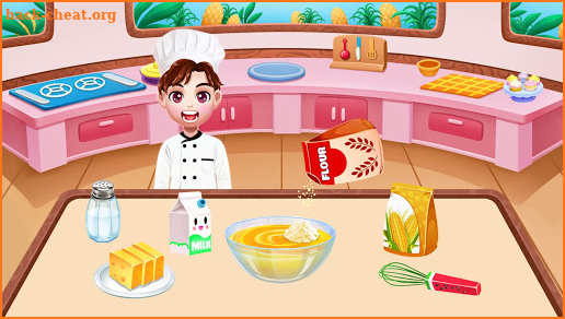 Cake maker : cooking games for girls screenshot