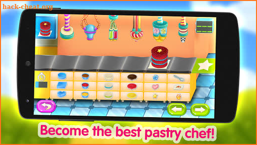 Cake Maker Pastry Simulator Cream Chocolate Cakes screenshot