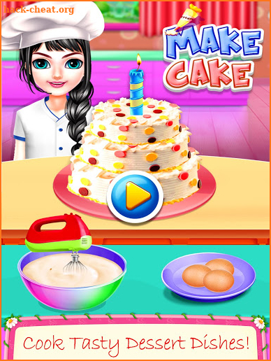Cake Maker Simulator & Cleaning Game screenshot