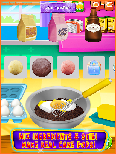 Cake Pop Maker - Cooking Games screenshot